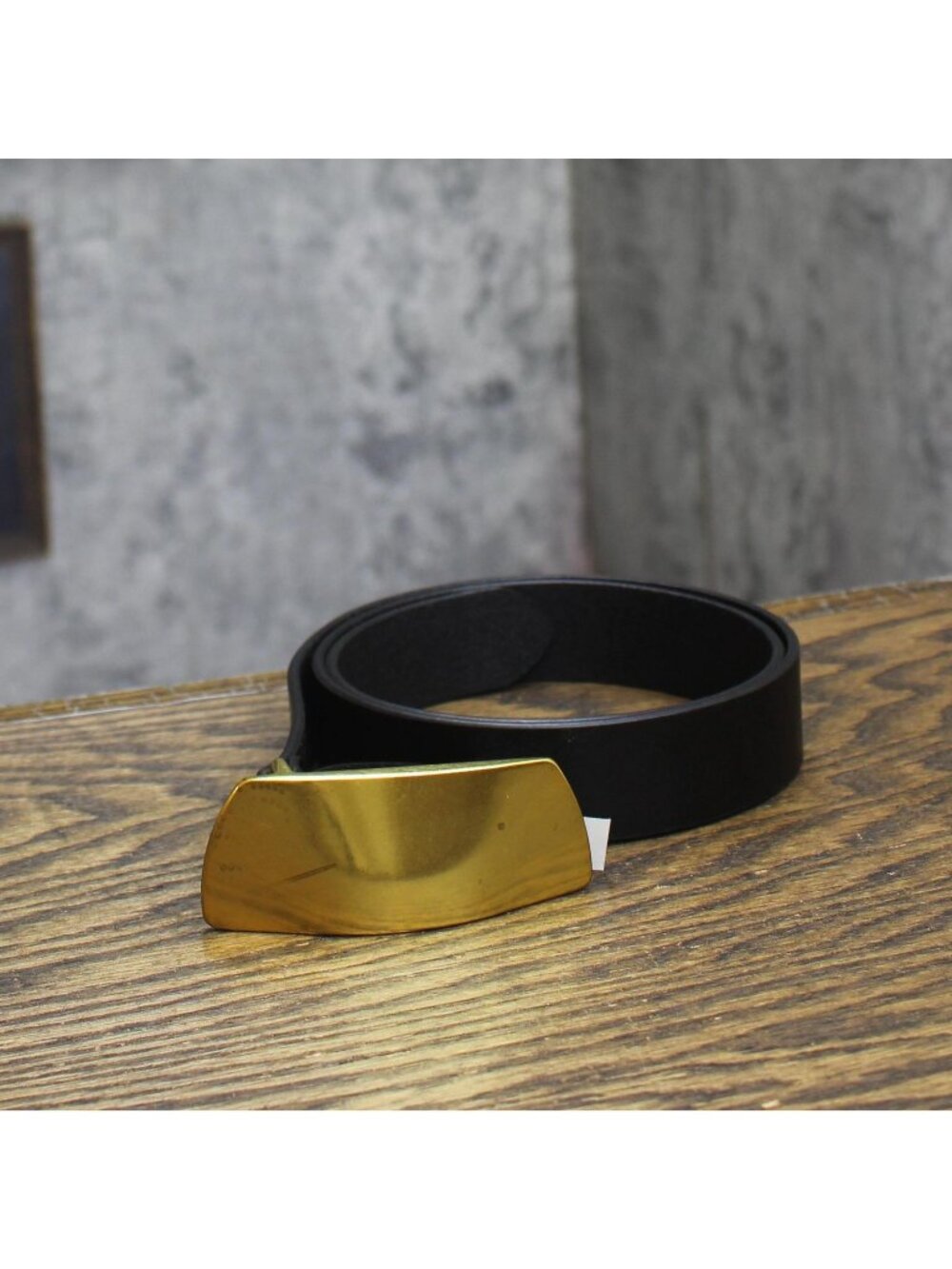 Madewell Leather Organic Hardware Belt Black See Measurements.